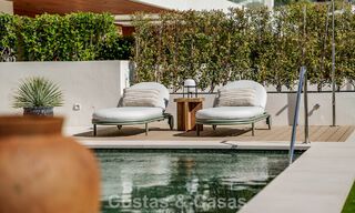Superior triplex apartment with private garden and pool for sale in the centre of Marbella's Golden Mile 781508 