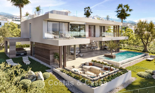 Modern, luxury, new build villa for sale in a prestigious golf resort in San Roque, Costa del Sol 781513 