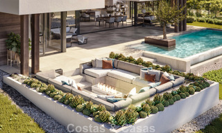 Modern, luxury, new build villa for sale in a prestigious golf resort in San Roque, Costa del Sol 781515 