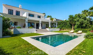 Mediterranean luxury villa with timeless appeal for sale in the prestigious Nueva Andalucía area of Marbella 781543 