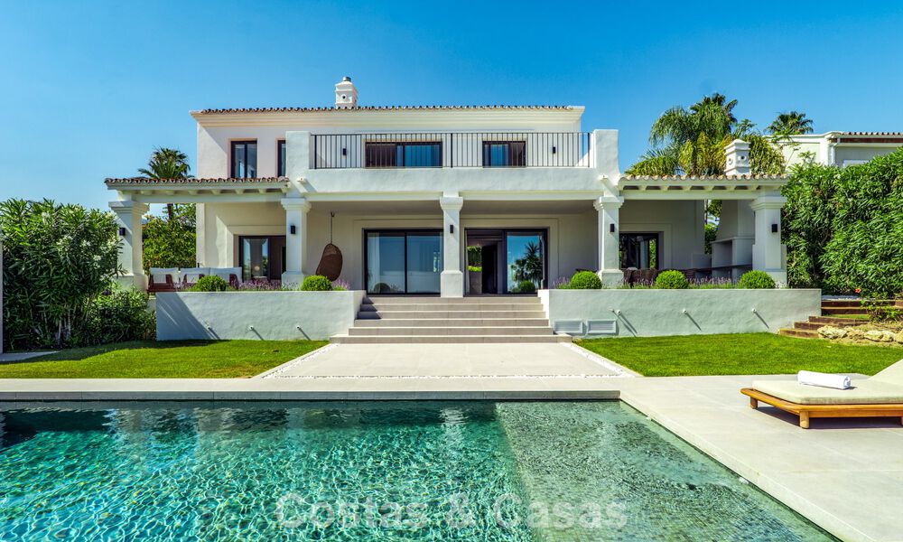 Mediterranean luxury villa with timeless appeal for sale in the prestigious Nueva Andalucía area of Marbella 781545