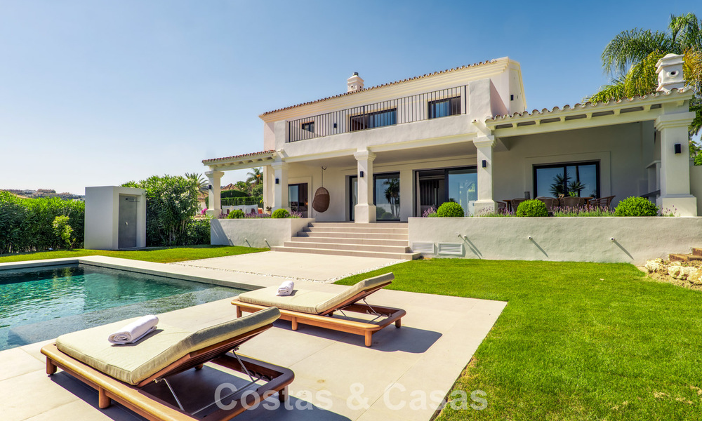 Mediterranean luxury villa with timeless appeal for sale in the prestigious Nueva Andalucía area of Marbella 781546