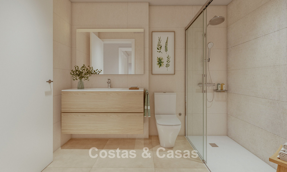 Launch! Stylish new build apartments for sale with panoramic sea views near Estepona centre 781385