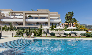 Launch! Stylish new build apartments for sale with panoramic sea views near Estepona centre 781386 