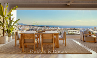 Launch! Stylish new build apartments for sale with panoramic sea views near Estepona centre 781390 