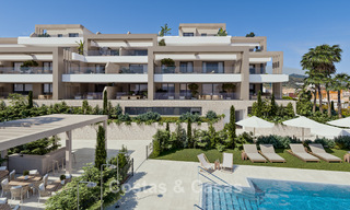Launch! Stylish new build apartments for sale with panoramic sea views near Estepona centre 781395 