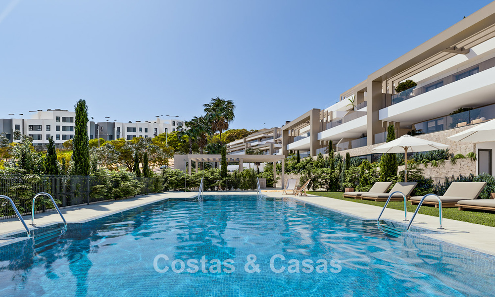 Launch! Stylish new build apartments for sale with panoramic sea views near Estepona centre 781400