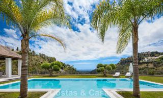 Exclusive luxury villa with an Andalusian style for sale in El Madroñal in Marbella - Benahavis 781620 