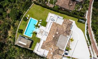 Exclusive luxury villa with an Andalusian style for sale in El Madroñal in Marbella - Benahavis 781624 