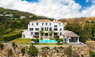 Exclusive luxury villa with an Andalusian style for sale in El Madroñal in Marbella - Benahavis 781626 