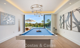 Move-in ready, state-of-the-art luxury villa for sale frontline golf in Nueva Andalucia’s Golf Valley, Marbella 781647 