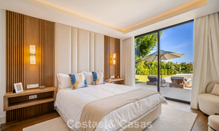Move-in ready, state-of-the-art luxury villa for sale frontline golf in Nueva Andalucia’s Golf Valley, Marbella 781648 