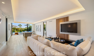 Move-in ready, state-of-the-art luxury villa for sale frontline golf in Nueva Andalucia’s Golf Valley, Marbella 781649 