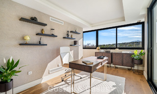 Move-in ready, state-of-the-art luxury villa for sale frontline golf in Nueva Andalucia’s Golf Valley, Marbella 781651 