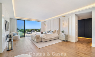 Move-in ready, state-of-the-art luxury villa for sale frontline golf in Nueva Andalucia’s Golf Valley, Marbella 781654 