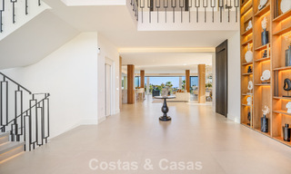 Move-in ready, state-of-the-art luxury villa for sale frontline golf in Nueva Andalucia’s Golf Valley, Marbella 781664 