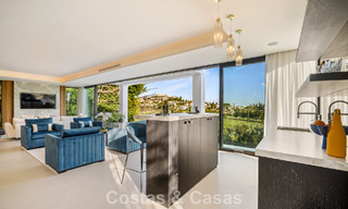 Move-in ready, state-of-the-art luxury villa for sale frontline golf in Nueva Andalucia’s Golf Valley, Marbella 781671 