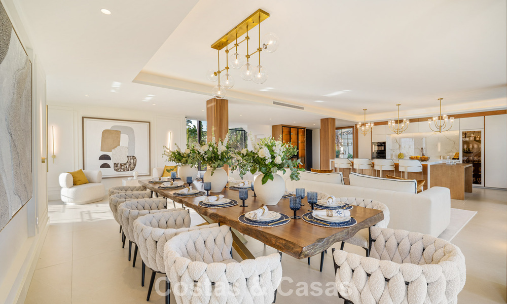 Move-in ready, state-of-the-art luxury villa for sale frontline golf in Nueva Andalucia’s Golf Valley, Marbella 781672