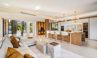 Move-in ready, state-of-the-art luxury villa for sale frontline golf in Nueva Andalucia’s Golf Valley, Marbella 781673 
