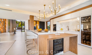 Move-in ready, state-of-the-art luxury villa for sale frontline golf in Nueva Andalucia’s Golf Valley, Marbella 781674 