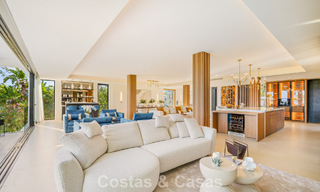 Move-in ready, state-of-the-art luxury villa for sale frontline golf in Nueva Andalucia’s Golf Valley, Marbella 781677 