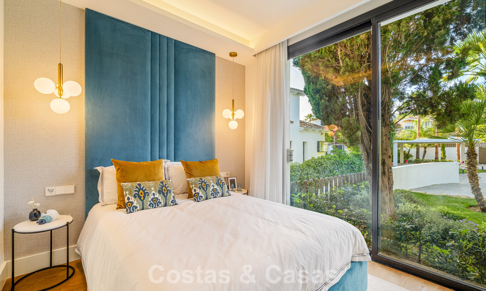 Move-in ready, state-of-the-art luxury villa for sale frontline golf in Nueva Andalucia’s Golf Valley, Marbella 781678