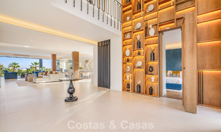 Move-in ready, state-of-the-art luxury villa for sale frontline golf in Nueva Andalucia’s Golf Valley, Marbella 781679 