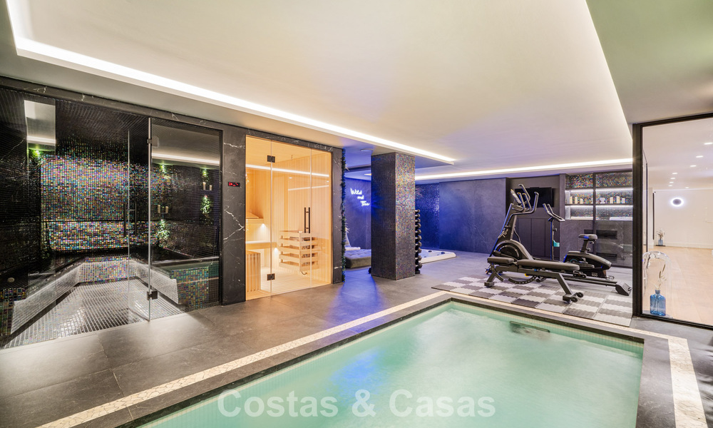 Move-in ready, state-of-the-art luxury villa for sale frontline golf in Nueva Andalucia’s Golf Valley, Marbella 781685