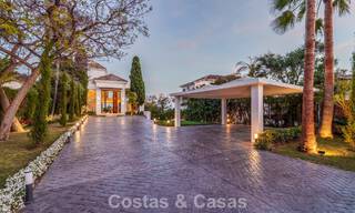 Move-in ready, state-of-the-art luxury villa for sale frontline golf in Nueva Andalucia’s Golf Valley, Marbella 781686 