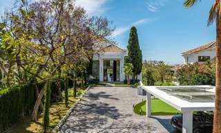 Move-in ready, state-of-the-art luxury villa for sale frontline golf in Nueva Andalucia’s Golf Valley, Marbella 781691 