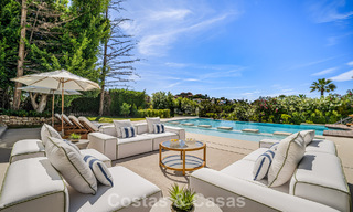Move-in ready, state-of-the-art luxury villa for sale frontline golf in Nueva Andalucia’s Golf Valley, Marbella 781697 
