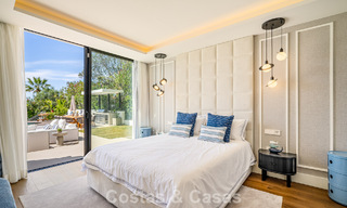 Move-in ready, state-of-the-art luxury villa for sale frontline golf in Nueva Andalucia’s Golf Valley, Marbella 781698 