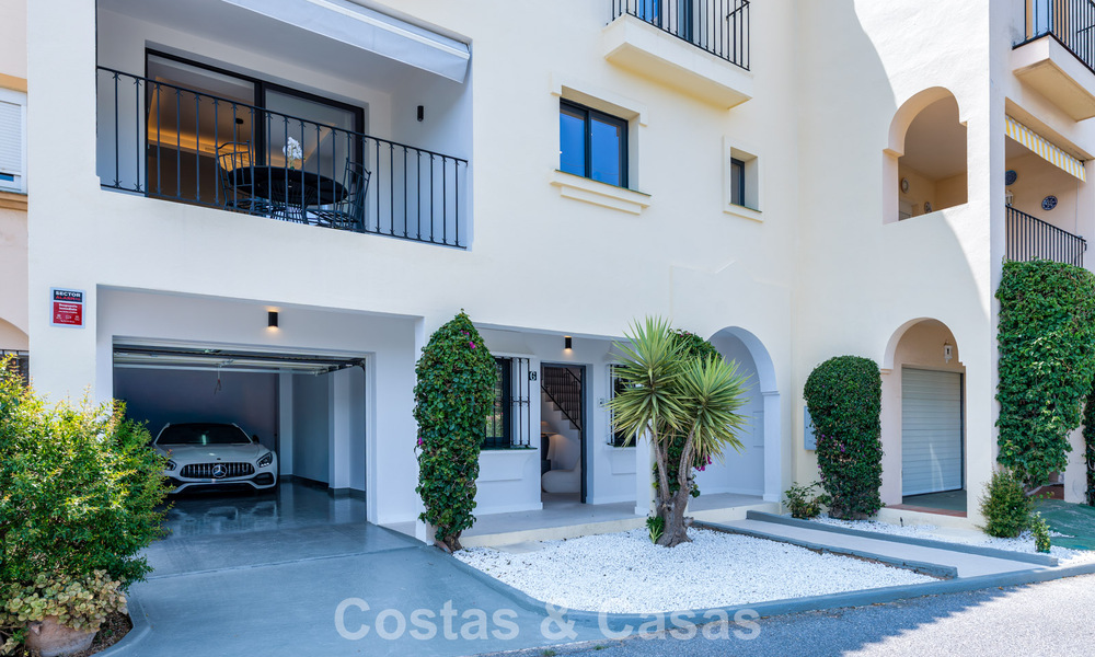 Beautifully renovated townhouse for sale frontline Aloha Golf in Nueva Andalucia, Marbella 781715