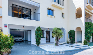 Beautifully renovated townhouse for sale frontline Aloha Golf in Nueva Andalucia, Marbella 781715 