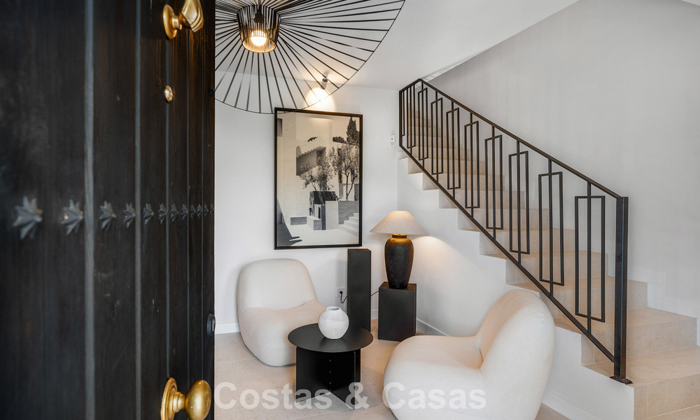 Beautifully renovated townhouse for sale frontline Aloha Golf in Nueva Andalucia, Marbella 781718