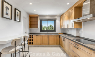 Beautifully renovated townhouse for sale frontline Aloha Golf in Nueva Andalucia, Marbella 781724 