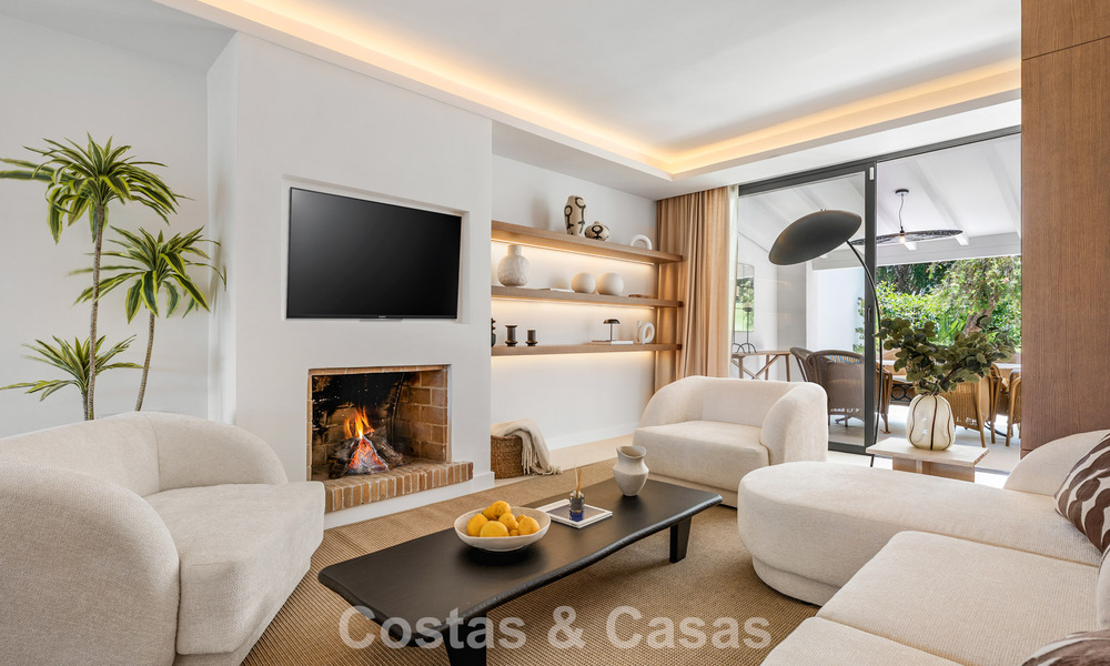 Beautifully renovated townhouse for sale frontline Aloha Golf in Nueva Andalucia, Marbella 781728
