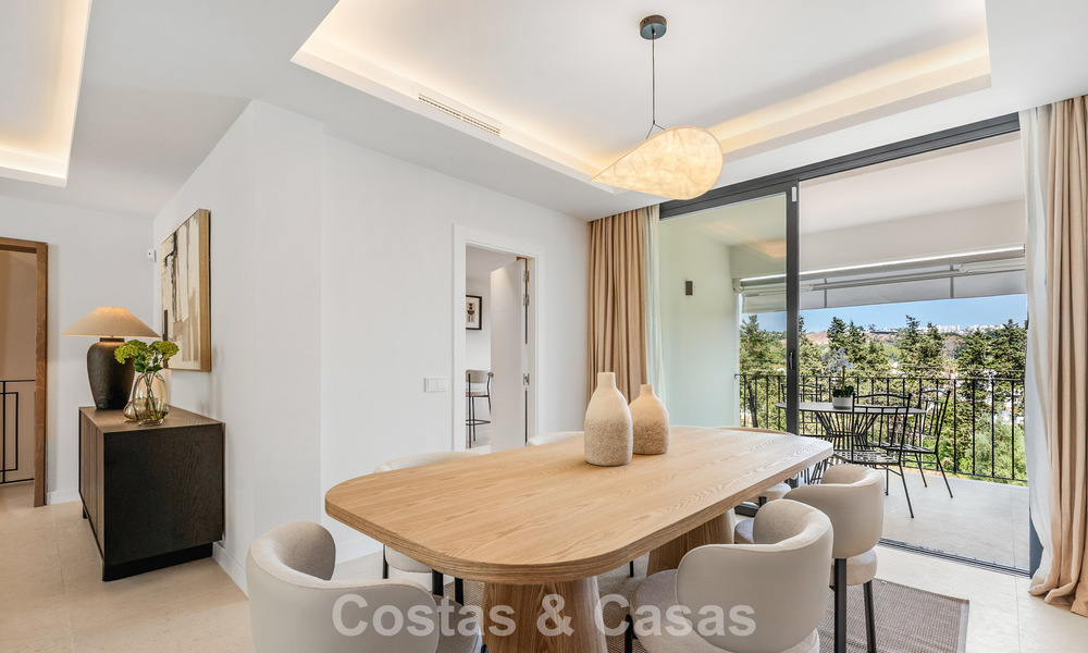 Beautifully renovated townhouse for sale frontline Aloha Golf in Nueva Andalucia, Marbella 781729