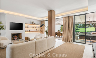Beautifully renovated townhouse for sale frontline Aloha Golf in Nueva Andalucia, Marbella 781730 