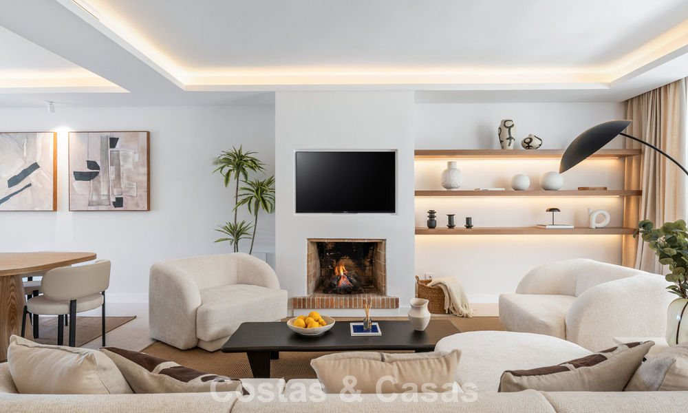 Beautifully renovated townhouse for sale frontline Aloha Golf in Nueva Andalucia, Marbella 781731