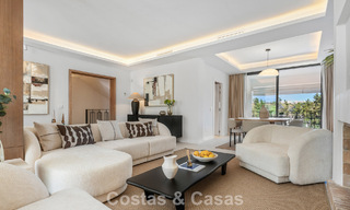 Beautifully renovated townhouse for sale frontline Aloha Golf in Nueva Andalucia, Marbella 781732 
