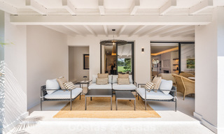 Beautifully renovated townhouse for sale frontline Aloha Golf in Nueva Andalucia, Marbella 781736 