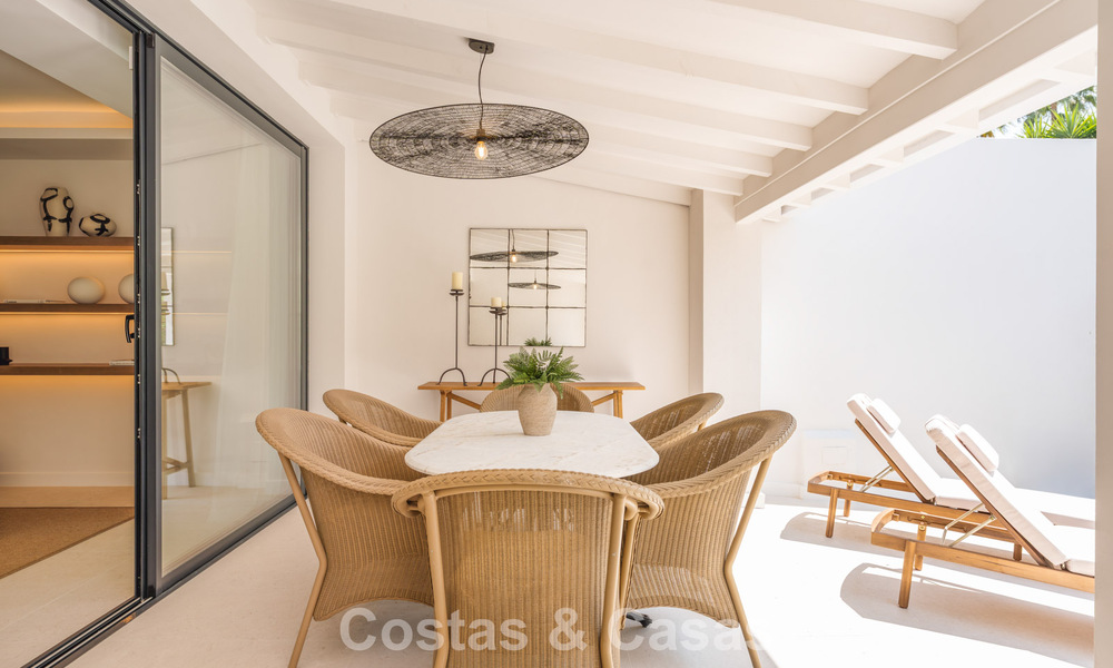 Beautifully renovated townhouse for sale frontline Aloha Golf in Nueva Andalucia, Marbella 781737