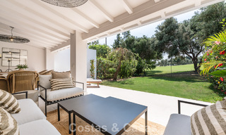 Beautifully renovated townhouse for sale frontline Aloha Golf in Nueva Andalucia, Marbella 781738 