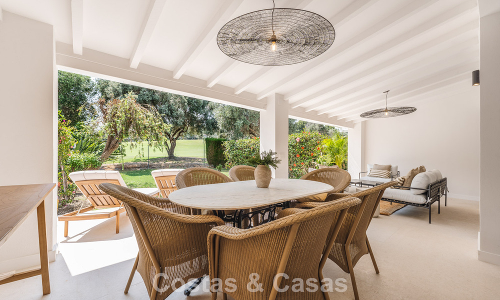 Beautifully renovated townhouse for sale frontline Aloha Golf in Nueva Andalucia, Marbella 781739