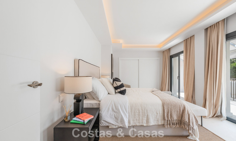 Beautifully renovated townhouse for sale frontline Aloha Golf in Nueva Andalucia, Marbella 781744