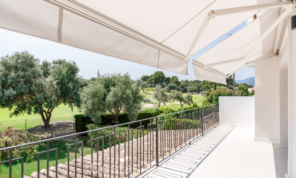 Beautifully renovated townhouse for sale frontline Aloha Golf in Nueva Andalucia, Marbella 781749