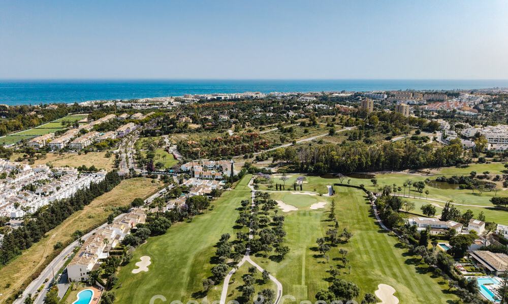Beautifully renovated townhouse for sale frontline Aloha Golf in Nueva Andalucia, Marbella 781752