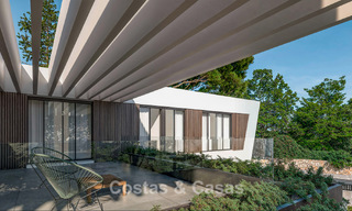 Sophisticated design villa for sale, on the New Golden Mile between Marbella and Estepona 781639 