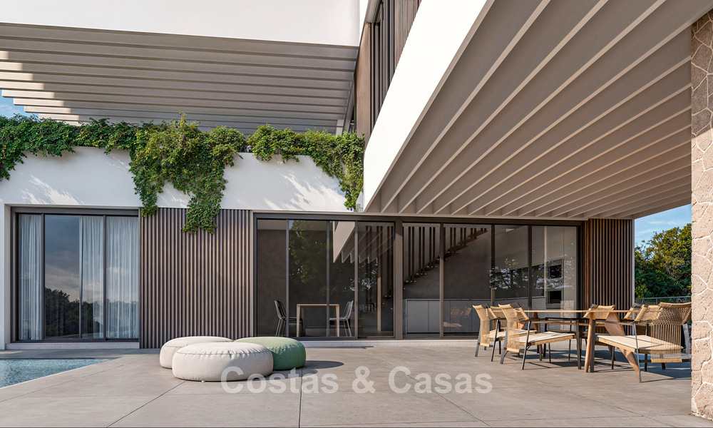Sophisticated design villa for sale, on the New Golden Mile between Marbella and Estepona 781640